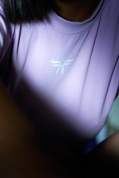 ELYRAFIT - T-Shirt Compression Fit Rose